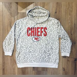Gameday Couture Kansas City Chiefs Leopard Print Pullover Hoodie - Size XXL